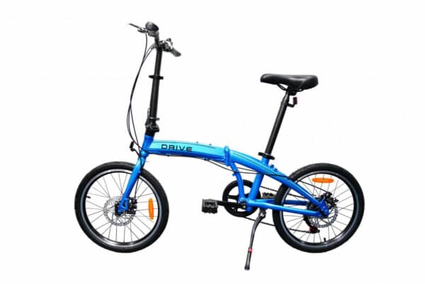 Express Line Drive Foldable Bicycle - 7 Speed - Blue