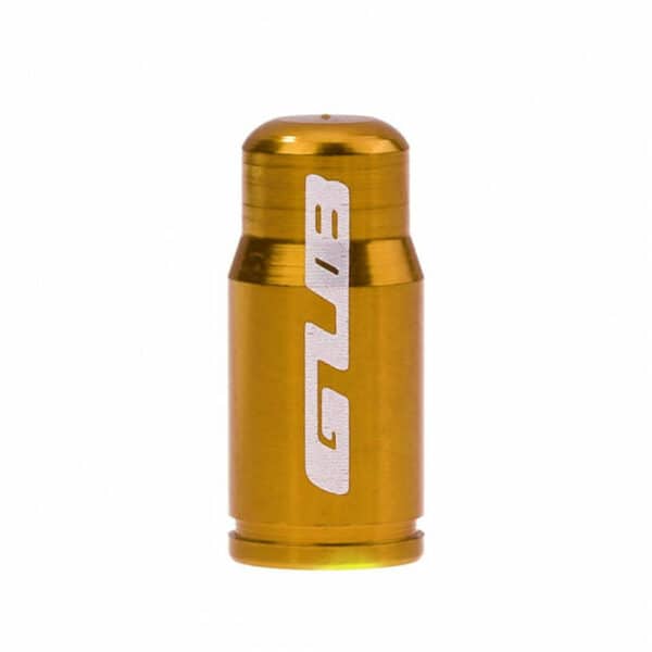 GUB Alloy Tyre Valve Caps - Gold