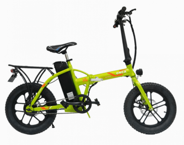 Kernel ORCA Electric Bicycle with External Battery - Samsung 17.5Ah (48V) - Green