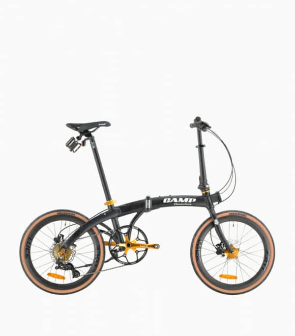 CAMP Chameleon Foldable Bicycle - 10 Speed - Charcoal
