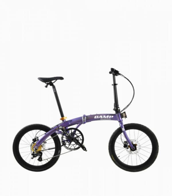 CAMP Chameleon Foldable Bicycle - 10 Speed - Mulberry