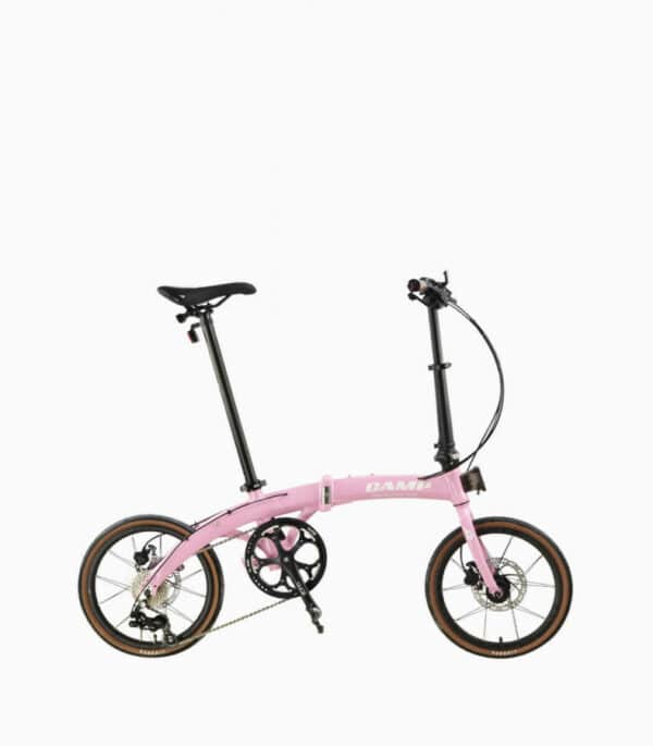 CAMP Chameleon Mini Foldable Bicycle - 10 Speed - Baby Pink
