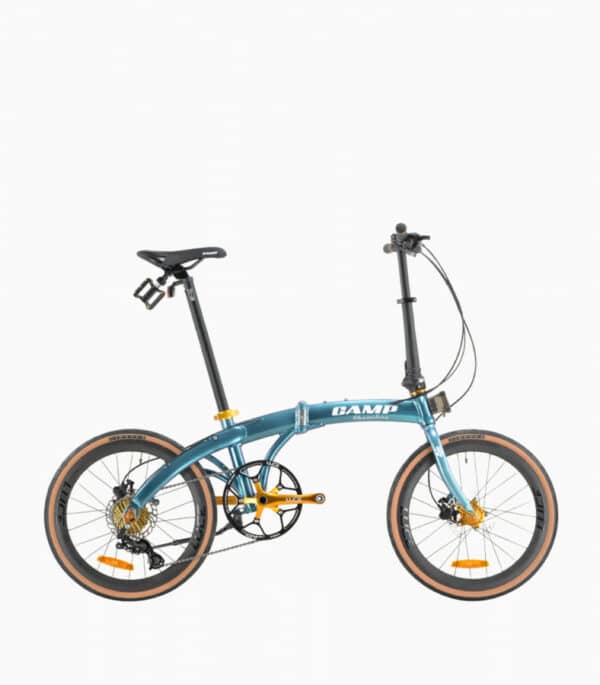 CAMP Chameleon Foldable Bicycle - 10 Speed - Ocean