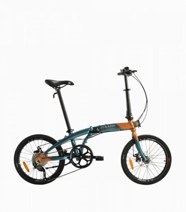 CAMP Speedo X Foldable Bicycle - 9 Speed - Aurora / Orange