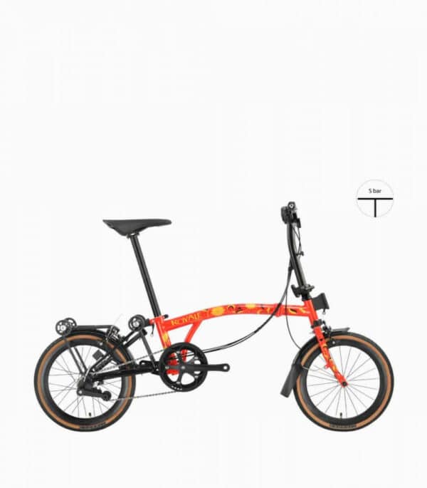 ROYALE 6 Speed T-Bar Foldable Bicycle - Happiness-Wufu