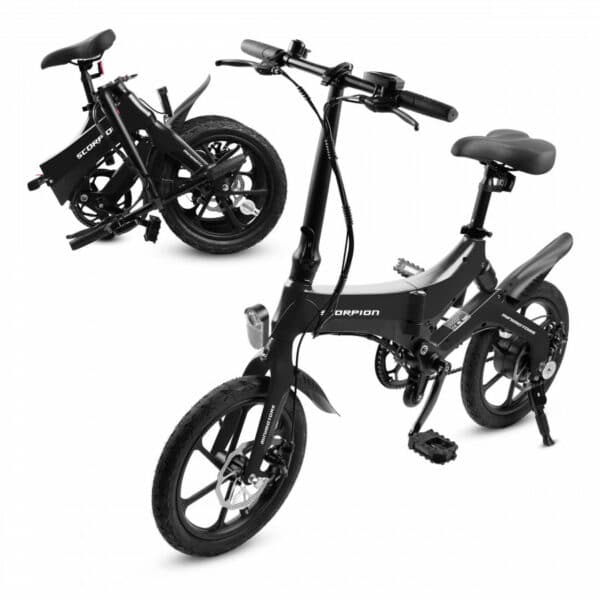 Minimotors Scorpion Electric Bicycle - Standard 5.2Ah (36V) - Black