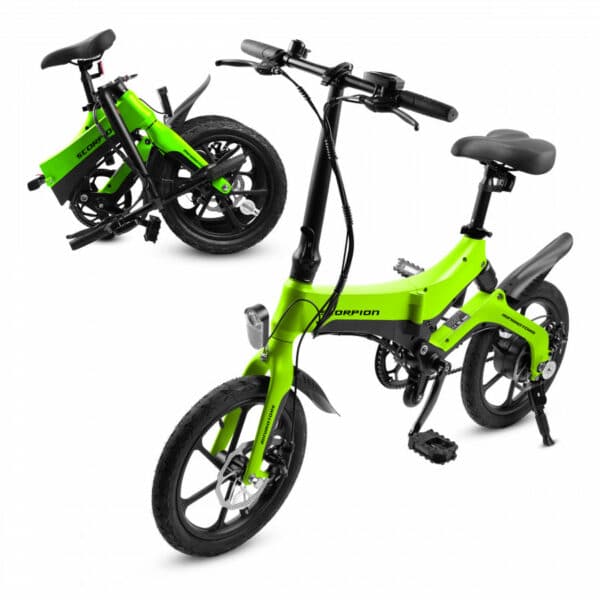 Minimotors Scorpion Electric Bicycle - Standard 5.2Ah (36V) - Green