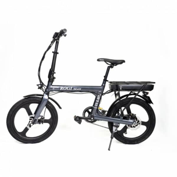 YY Scooter Rogi Max Electric Bicycle - Standard 14Ah (48V) - Grey