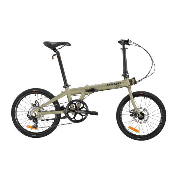 CAMP Polo Foldable Bicycle - 7 Speed - Army Green