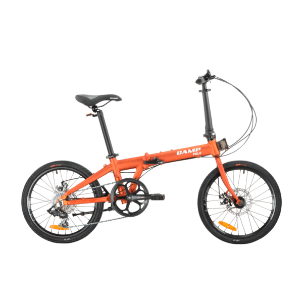 CAMP Polo Foldable Bicycle - 7 Speed - Orange
