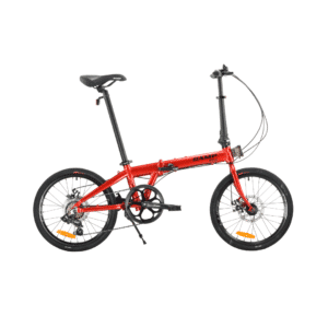 CAMP Polo Foldable Bicycle - 7 Speed - Red