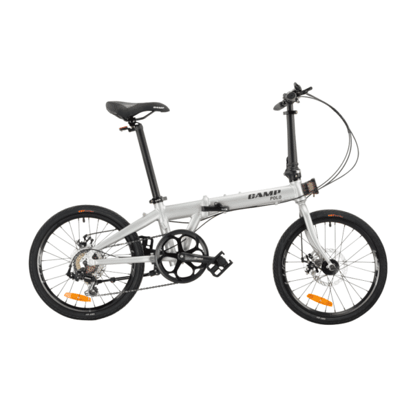CAMP Polo Foldable Bicycle - 7 Speed - Silver