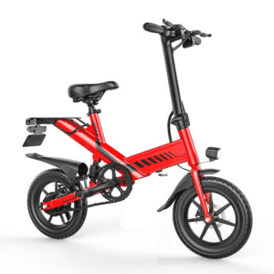Chirrey Y1+ Electric Bicycle - Standard 10Ah (36V) - Red