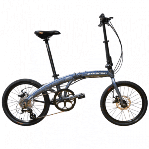 Ethereal Swift D8 Foldable Bicycle - 8 Speed - Grey
