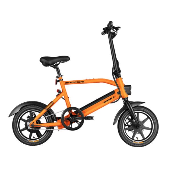 Minimotors Venom 2+ Electric Bicycle - Samsung 10Ah (36V) - Orange