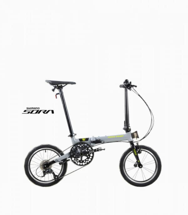 CAMP Lite Foldable Bicycle - 9 Speed Shimano - Black