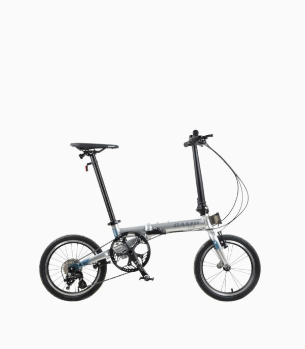 CAMP Lite Foldable Bicycle - 9 Speed Shimano - Silver