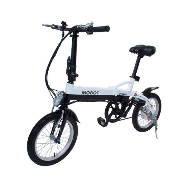 Mobot Dynamic Mini 16 Inch Electric Bicycle - Standard 8Ah (36V) - Black