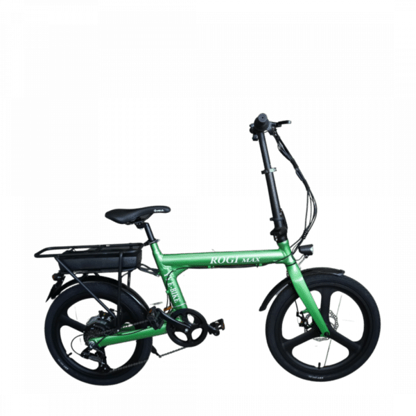 YY Scooter Rogi Max Electric Bicycle - Standard 14Ah (48V) - Green