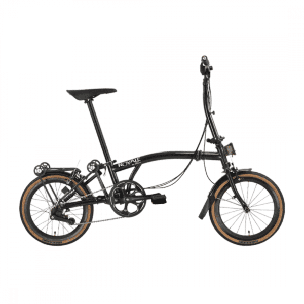 ROYALE GT 9 Speed M-Bar Foldable Bicycle - Black