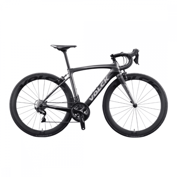 Volck Carbonite Full Carbon Fiber Road Bike 700cc x 500 - 22 Speed - Black