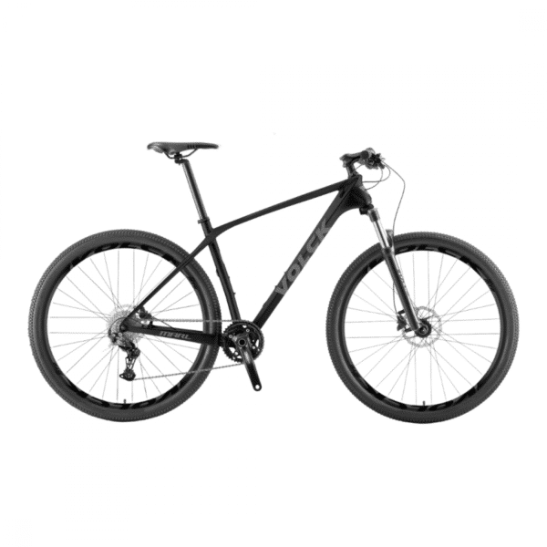 Volck Marl 6 Carbon Fiber Mountain Bike 29 Inch x 17 Inch - 12 Speed - Black / Grey