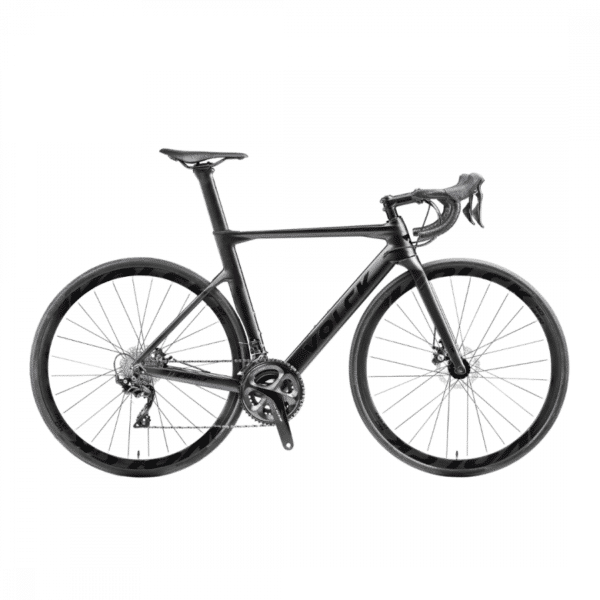 Volck Syenite Carbon Fiber Road Bike 700cc x 470 - 22 Speed - Black