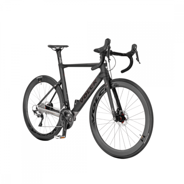 Volck Syenite EXD Full Carbon Fiber Road Bike 700cc x 470 - 22 Speed - Black
