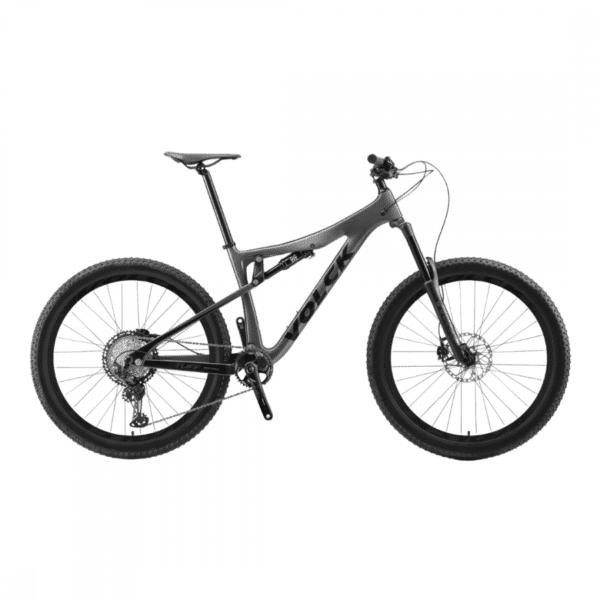 Volck Tuff 6 Carbon Fiber Mountain Bike - 12 Speed - Grey