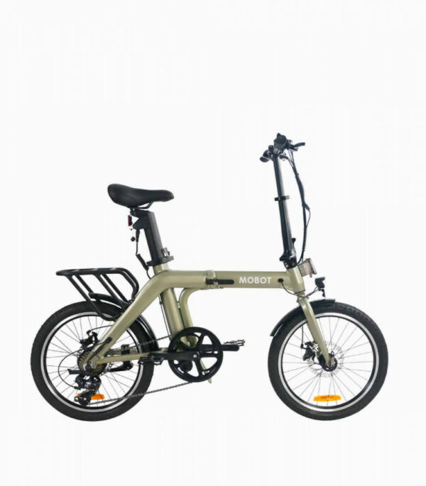 Mobot S3 Electric Bicycle - Standard 10.4Ah (36V) - Khaki Green