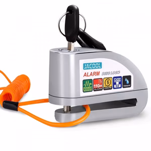 Motorcycle/Bicycle Disc Brake Lock with Alarm