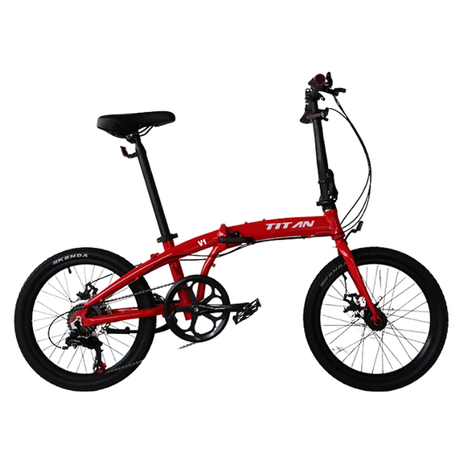 Titan on sale folding bike