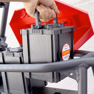 External Battery for DVX Electric Bicycle